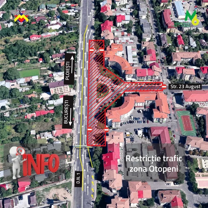 Trafic îngreunat pe DN1 începând de marți, 9 septembrie.