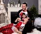 Ședință foto de Sărbători cu familia gimnastei Cătălina Ponor. FOTO: Instagram/The Art Place