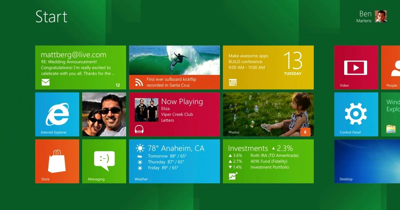 Noul Windows 8 este deja în faza de testare