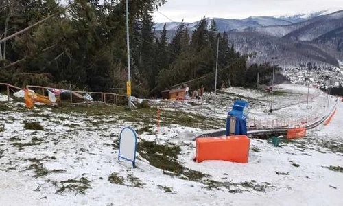 Pe domeniul schiabil Kalinderu, instalaţiile nu vor funcţiona din cauza arborilor imenşi doborâţi de vântul care în noaptea de miercuri spre joi (5/6 februarie) jpeg