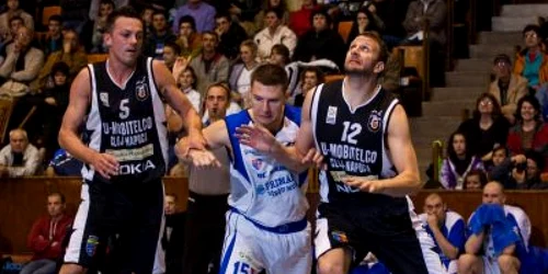 BC Mureş joacă împotriva lui U Mobitelco Cluj în play-off-ul campionatului