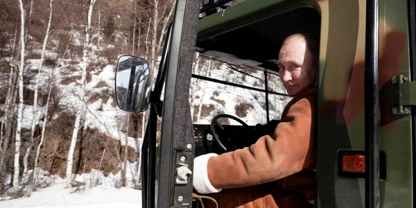 Vladimir Putin in Siberia FOTO EPA-EFE