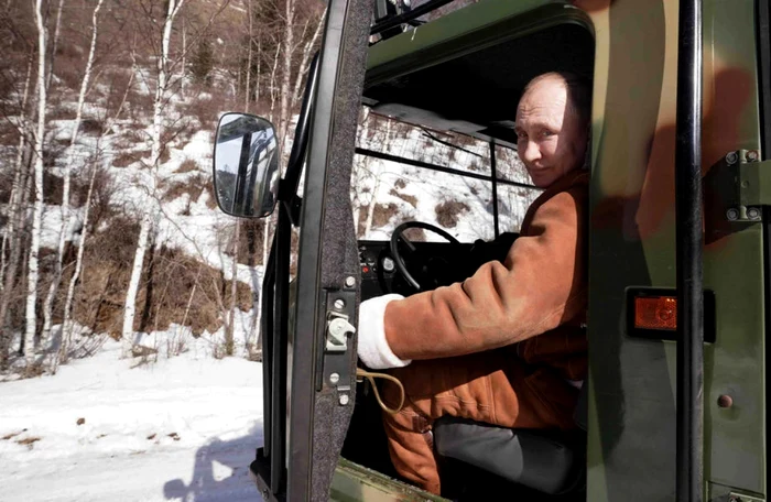 Vladimir Putin in Siberia FOTO EPA-EFE