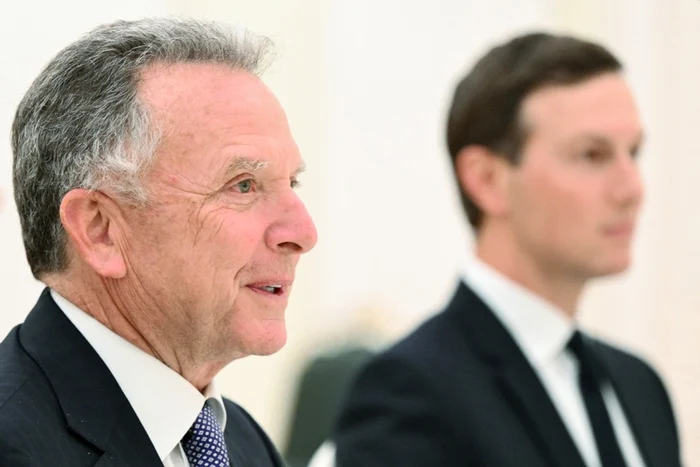 Delegatia americană e condusă de Steve Witkoff și Jared Kushner foto epa-efe