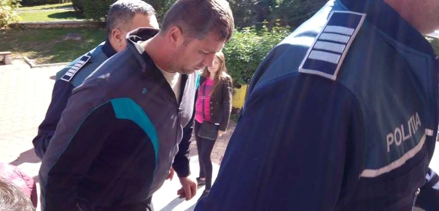 Vasile Ciornei, bărbatul care şi-a înjunghiat fiicele gemene şi a incendiat propria casă. FOTO Dănuţ Zuzeac