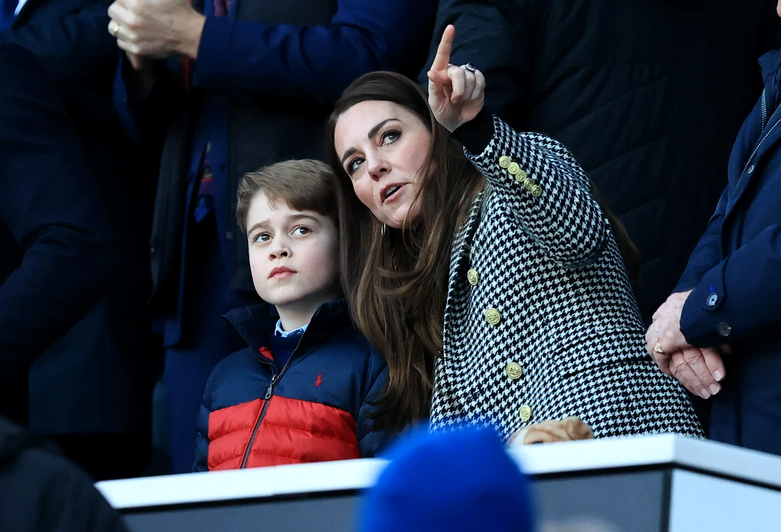 Kate Middleton și Prințul George Foto Getty Images jpg