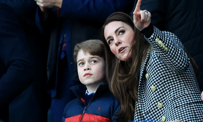 Kate Middleton și Prințul George Foto Getty Images jpg