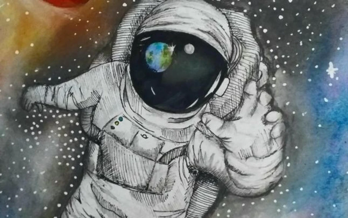 
    Desenul româncei va fi imprimat pe costumul unui astronautFoto: adevarul.ro  