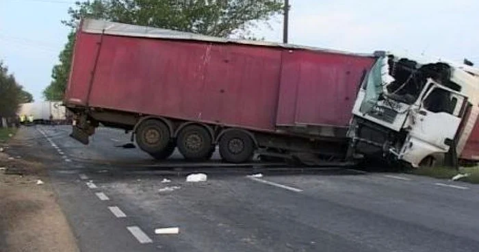 Accident de TIR/ Foto: Arhivă Adevărul.