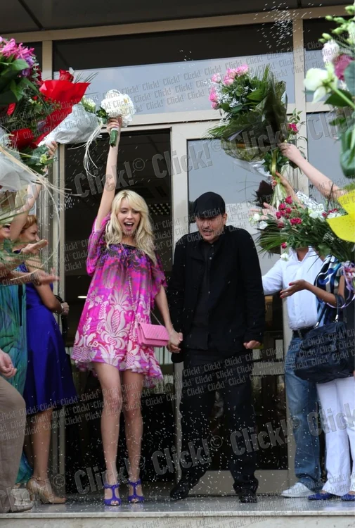 Diana Dumitrescu şi Ducu Ion s-au căsătorit în august 2009.