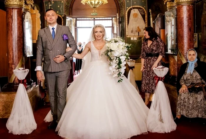 Andreea Arsine s-a căsătorit weekend-ul trecut cu iubitul ei, Alexandru Sursă foto: Arhivă personală