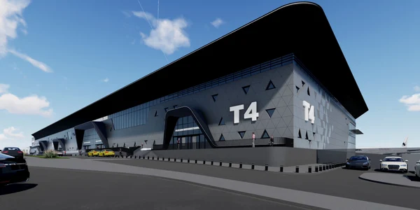 Terminal T4 FOTO Macheta noului terminal al Aeroportului din Iași jpg