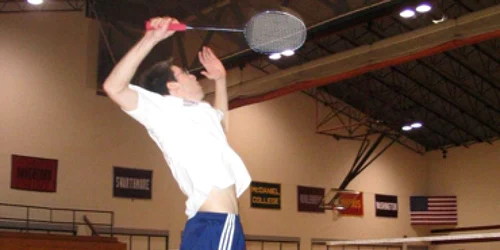 Un sportiv surprins în timp ce se antrena pentru concurs