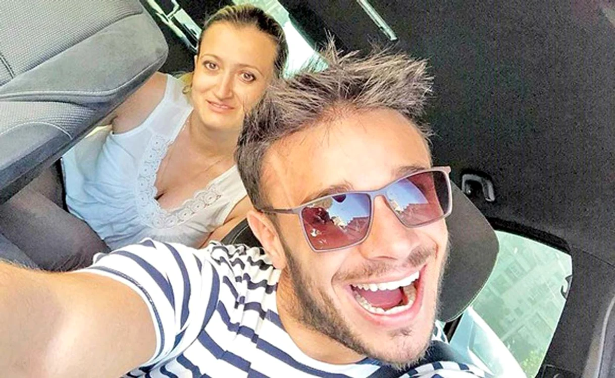 Dima Trofin și Rodica, sora lui, care a murit de cancer