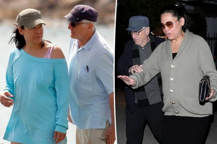 Robert de Niro și iubita lui Tiffany Chen
