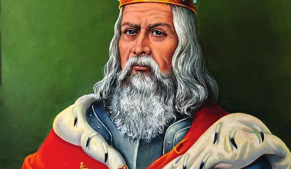 Alexandru cel Bun, portret realizat de Albin Stănescu (foto: Arhiva personală Dodo Niță)