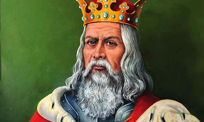 Alexandru cel Bun, portret realizat de Albin Stănescu (foto: Arhiva personală Dodo Niță)