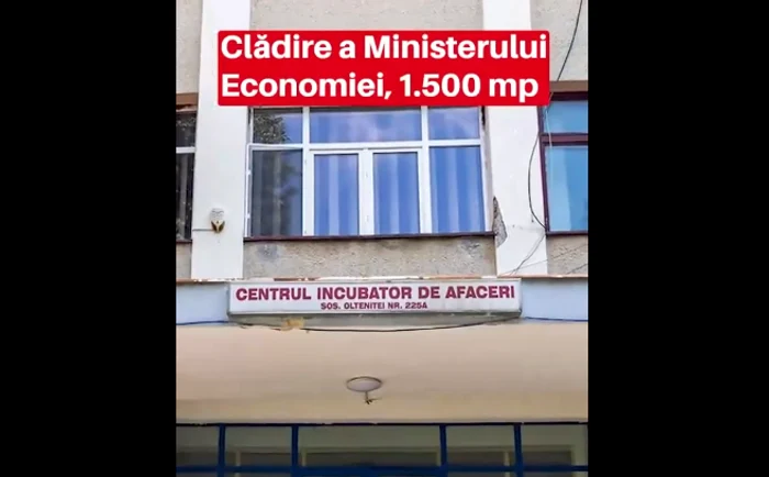 VIDEO Ministerul Economiei „a încasat” zero lei, timp de 18 ani, din chiria unei clădiri unde funcționau firme private. Miruță: „Mi s-a spus să nu sparg buba”