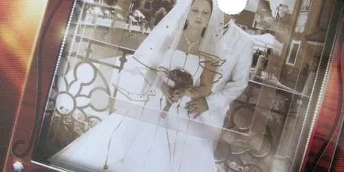 Raluca Popa, in ziua nuntii cu cel de-al doilea sot