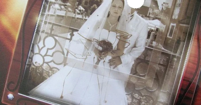 Raluca Popa, in ziua nuntii cu cel de-al doilea sot