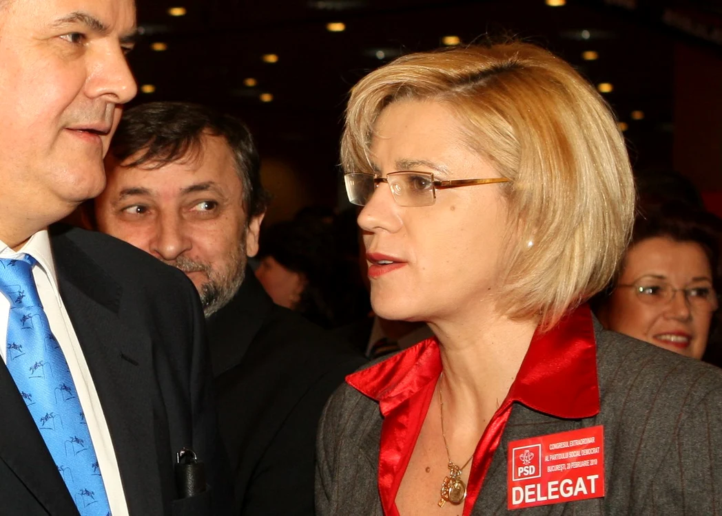 Corina Creţu si Adrian Năstase