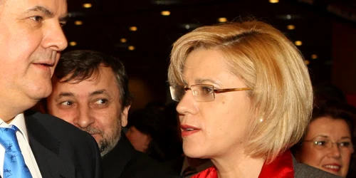 Corina Creţu si Adrian Năstase