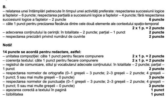 barem 2 eval nationala lb romana