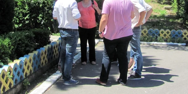 BAC 2014 Constanţa - Liceenii de la Telecomunicaţii după proba scrisă de Română Foto Sînziana Ionescu