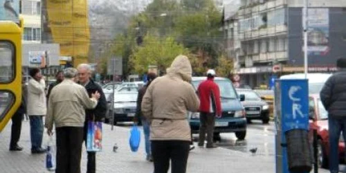 Bistriţenii s-au trezit în plin ger