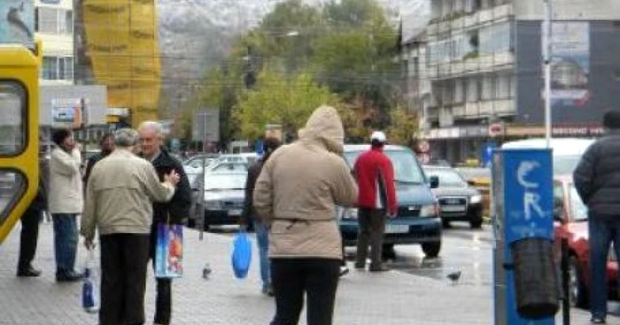 Bistriţenii s-au trezit în plin ger
