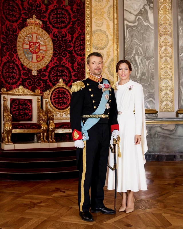 Regele Frederik și Regina Mary