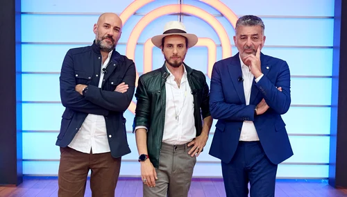 Radu Dumitrescu, Foa și Joseph Hadad, cei 3 MasterChefi. Foto: PRO TV