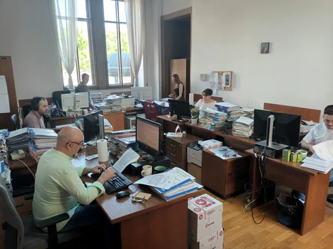 Angajații Curții de Apel București au un volum mare de muncă FOTO: Curtea de Apel București