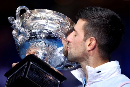 Novak Djokovic a castigat finala Australian Open 2023. Foto Gettyimages