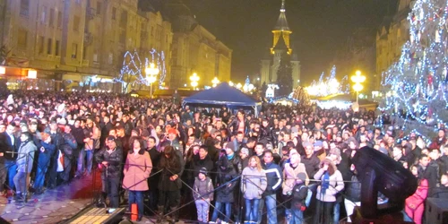 Revelion 2014 la Timişoara Foto