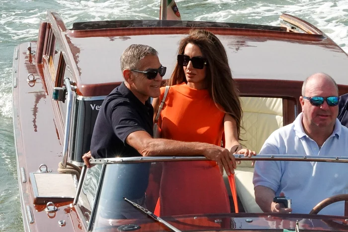 George și Amal Clooney la Veneția, Profimedia (4) jpg