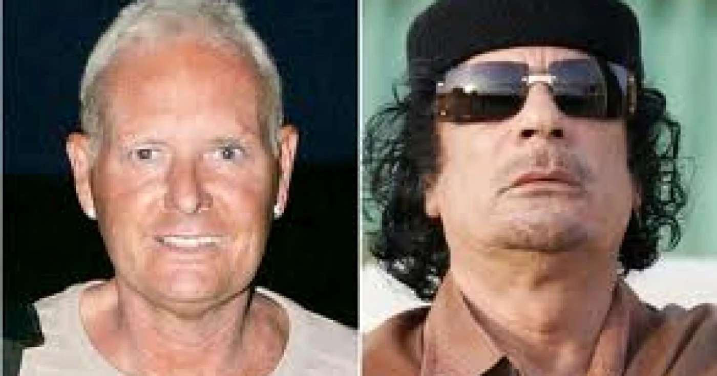 Paul Gascoigne a băut cot la cot cu fiii dictatorului libian Gaddafi
