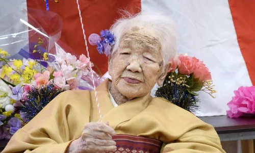 Japoneza Kane Tanaka este cel mai bătrân om din lume jpeg