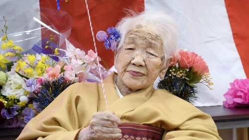 Japoneza Kane Tanaka este cel mai bătrân om din lume jpeg