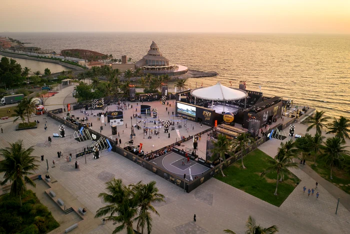 Jeddah (Arabia Saudită) a găzduit meciuri de baschet 3x3
