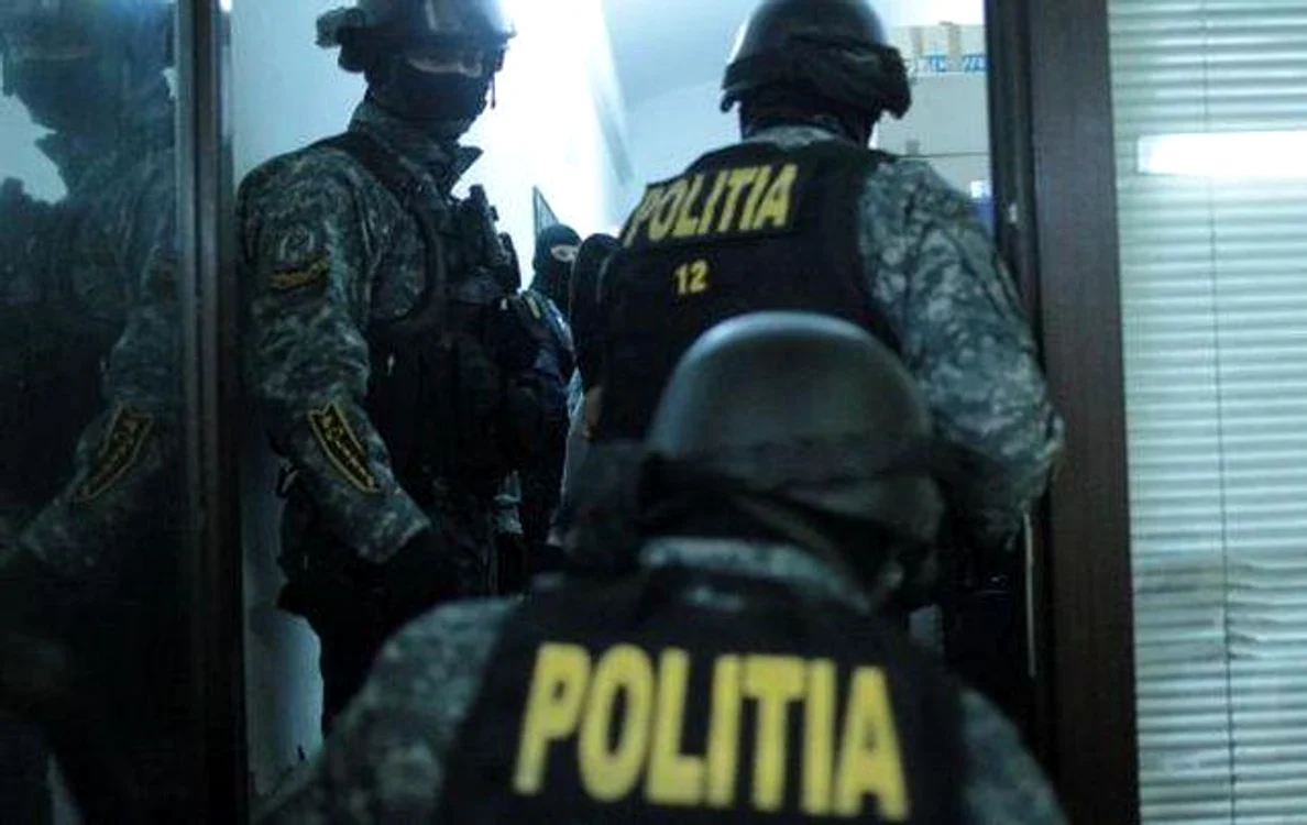 Percheziții la IPJ Cluj FOTO: ARHIVA