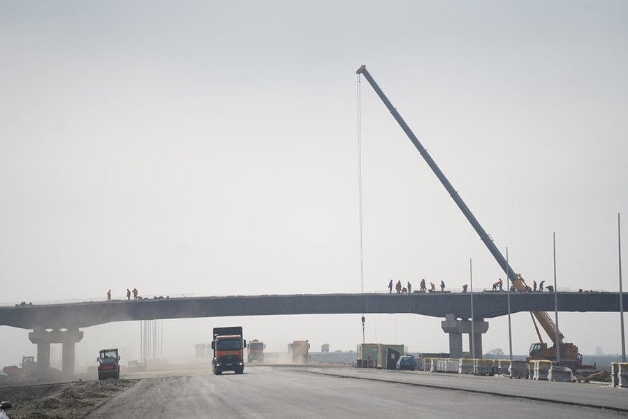Stadiul lucrărilor la autostrada Buzău – Focşani. Șeful CNAIR: „Deschiderea în acest an a circulaţiei este din ce în ce mai sigură”
