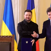 Zelenski și Nicușor Dan au semnat mai multe acorduri  FOTO: Inquam Photos / Octav Ganea