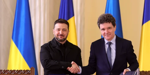 Zelenski și Nicușor Dan au semnat mai multe acorduri FOTO: Inquam Photos / Octav Ganea