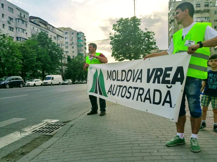 FOTO Facebook/Moldova vrea Autostradă