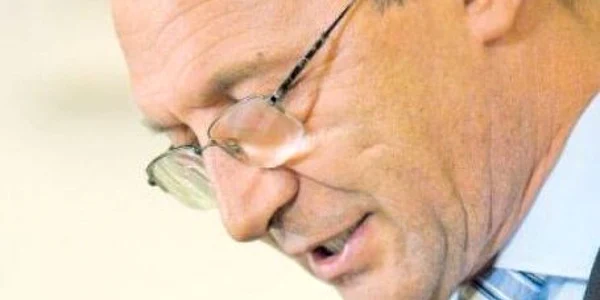 Preşedintele suspendat Traian Băsescu. 