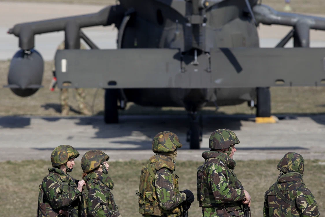 Baza militară Mihai Kogalniceanu FOTO Inquam Photos George Călin