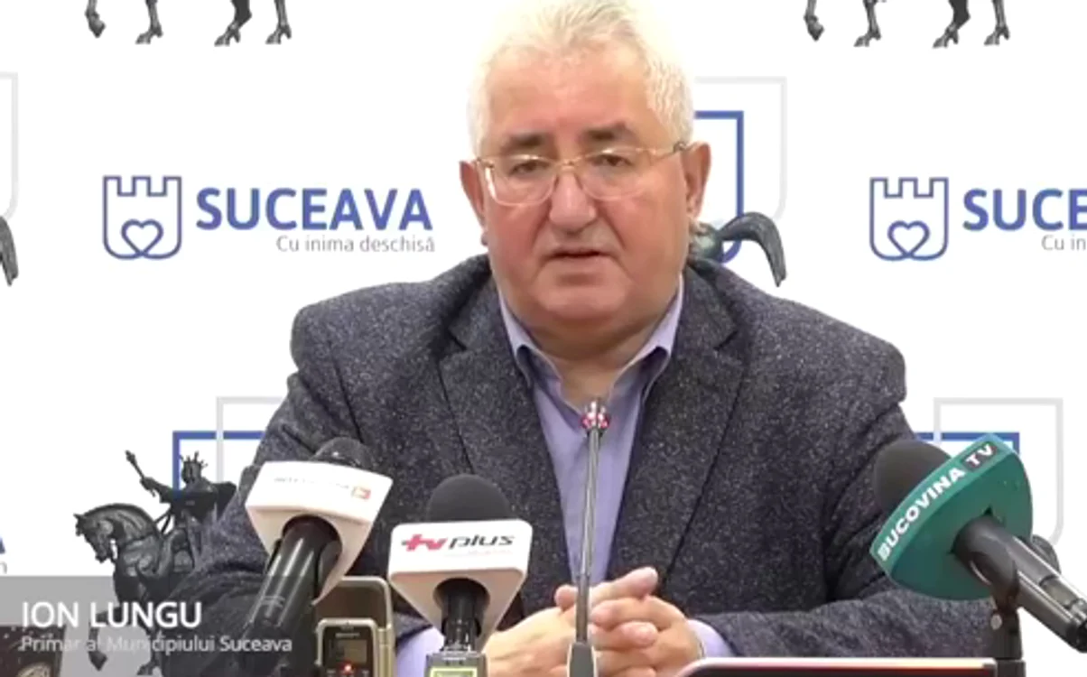 Primarul Ion Lungu din Suceava FOTO Alina Iosif