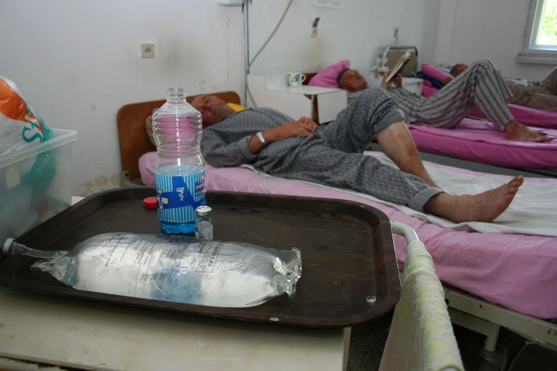 În spital au rămas doar cazurile grave