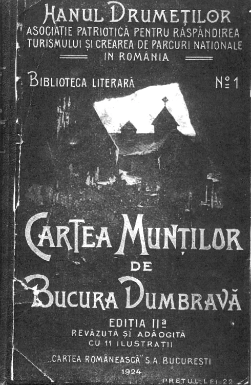 „Cartea munților” de Bucura Dumbravă